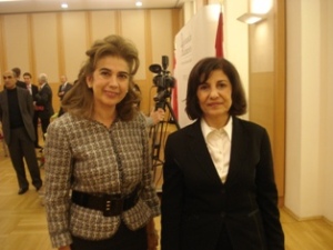 Η Όλγα Σαραντοπούλου στην Συρία