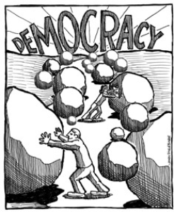 «Η δημοκρατία στην Ελλάδα σήμερα».