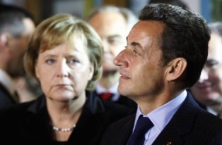 Merkel and Sarkozy break eurozone taboo