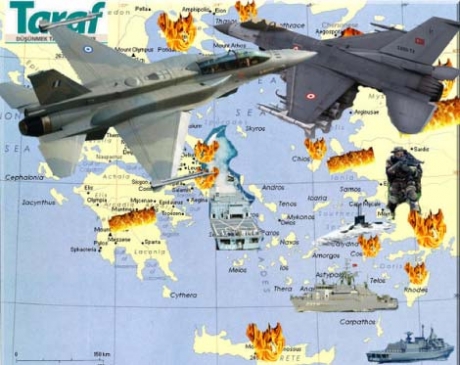Σχέδια επί χάρτου για πόλεμο Ελλάδας –Τουρκίας…Η Τουρκική εφημερίδα «Ταράφ»