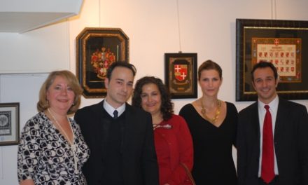 “ILLUMINATIONS” art exhibit opens an enthousistic crowd at  Greek Consulate in New York