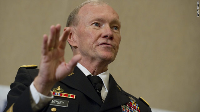Obama picks combat-tested Gen. Martin Dempsey to head Joint Chiefs of Staff