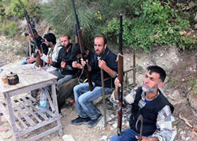 MB Rebels at Jisr al Choughour 
