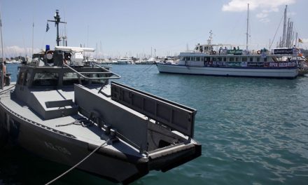 Stranded flotilla activists still hopeful