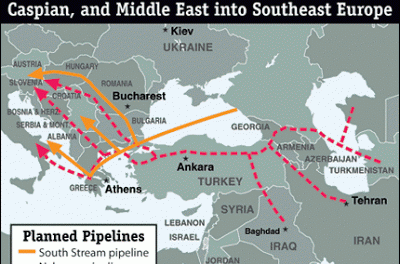 ΡΩΣΙΑ: Aλλάζει την πορεία του South Stream θέτοντας σε κίνδυνο τη βιωσιμότητα των δύο αγωγών που διατρέχουν το έδαφος της Ελλάδας