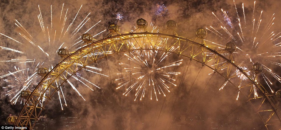 LONDON: The fireworks heralded the start of an exciting year for the capital, which will host the Olympic games