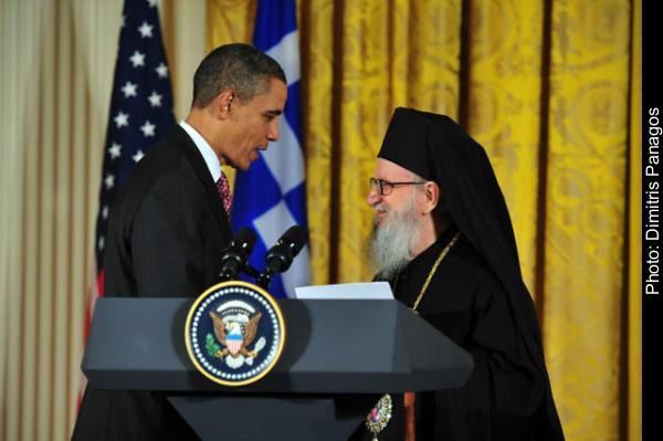 Αρχιεπίσκοπος Δημήτριος προς πρόεδρο Ομπάμα: Υπάρχει άμεση ανάγκη για ουσιαστική βοήθεια από τις Ηνωμένες Πολιτείες: