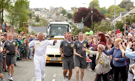 London 2012: Cornwall’s torchbearers light the way to Olympic countdown
