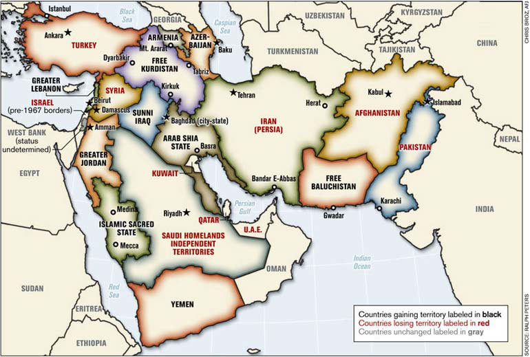 Strategic quagmire — Middle East