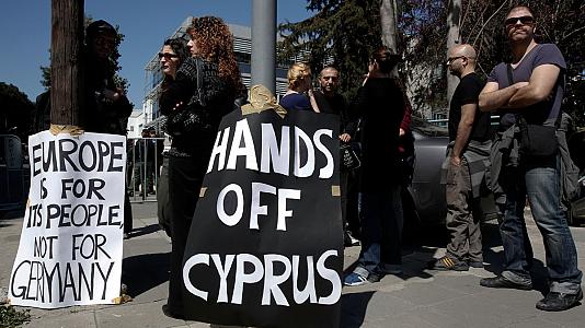 What happens if Cyprus collapses?