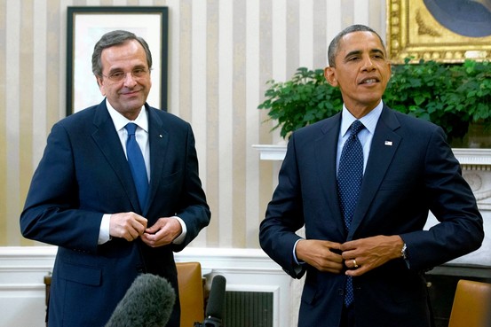 Obama Voices Support for Greece’s Leader