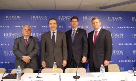 Amb. Panagopoulos participates in high level conference on the Eastern Mediterranean at Hudson Institute