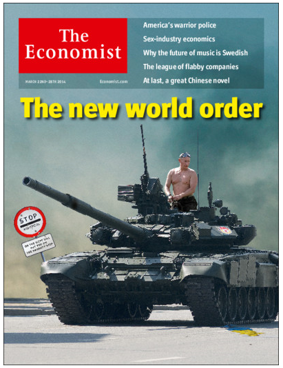 Πρωτοσέλιδο – φωτιά στον Economist: Ο Putin πάτησε με τανκ την παγκόσμια τάξη