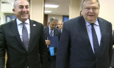 Το κυπριακό στο επίκεντρο της συνάντησης Βενιζέλου-Τσαβούσογλου