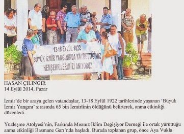 Ομολογία των Τούρκων για τη σφαγή στην Σμύρνη