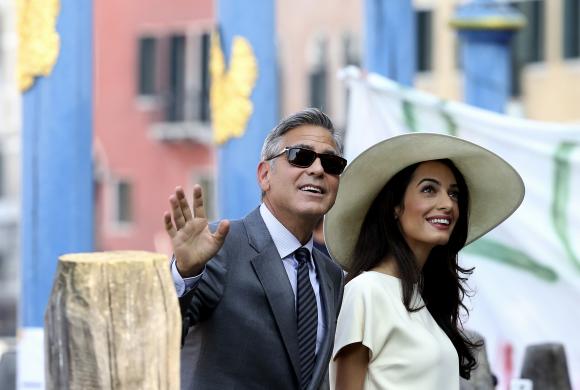 Amal Alamuddin arrives in Greece to advise government on return of Elgin Marbles from UK
