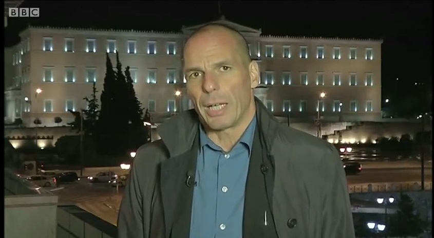 Varoufakis Counts on ECB to Avoid Greek Default in March