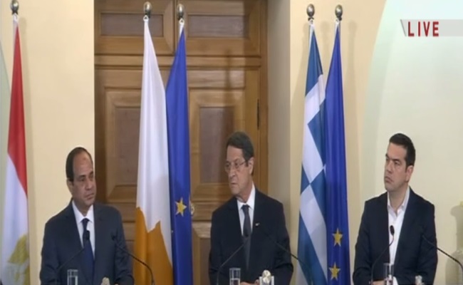 Turkish officials react to Cyprus, Greece and Egypt’s trilateral agreement