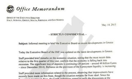 Απόρρητο έγγραφο – βόμβα του ΔΝΤ: Η Ελλάδα χρεοκοπεί στις 5 Ιουνίου χωρίς συμφωνία
