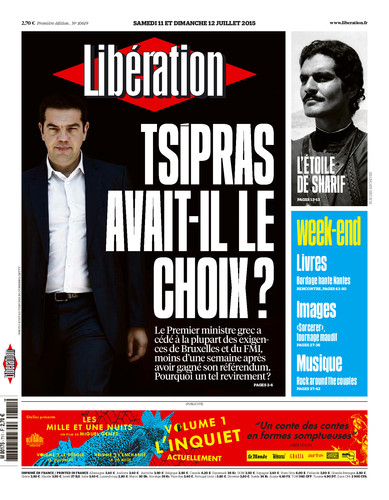 Liberation: Είχε δυνατότητα επιλογής ο Τσίπρας