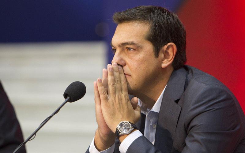Tsipras Battling on All Sides Finds No Solace in Greek Economy