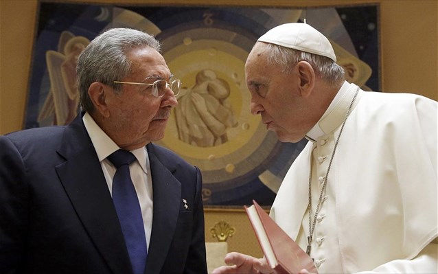 Ιστορική επίσκεψη του Πάπα Φραγκίσκου στην Κούβα