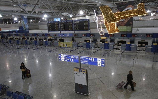 Eurostat: Αυξήθηκε κατά 16,3% η κίνηση στα ελληνικά αεροδρόμια