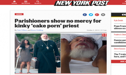 Parishioners show no mercy for kinky ‘cake porn’ priest