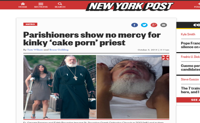 Parishioners show no mercy for kinky ‘cake porn’ priest