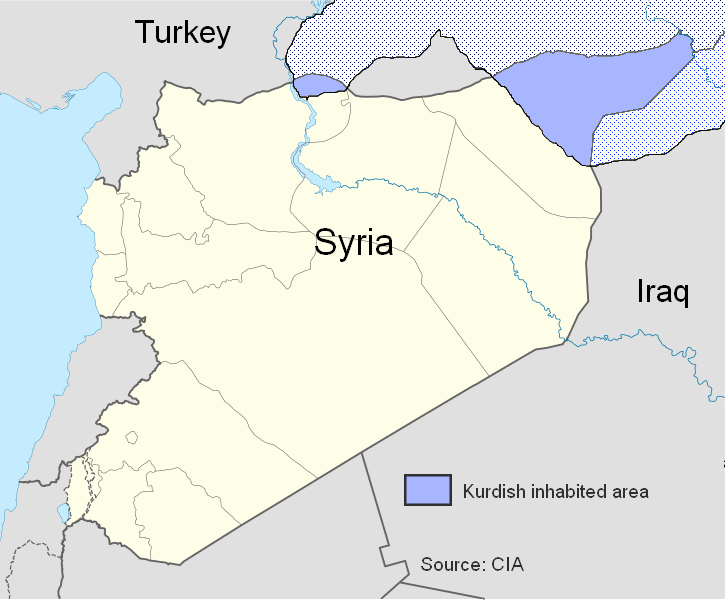 Κύρηξη αυτονομίας των Κούρδων της Συρίας
