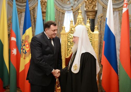 Συνάντηση του Πατριάρχη Μόσχας με τον Πρόεδρο της Σερβίας