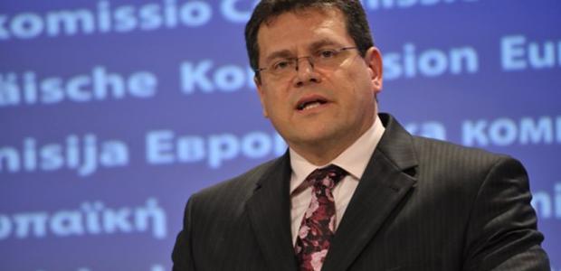 Ικανοποιημένος ο Σέφκοβιτς από την πρόοδο της κυβέρνησης στα ενεργειακά