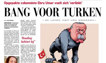 Dutch newspaper publishes cartoon depicting Turkey’s Erdogan as an ape crushing free speech