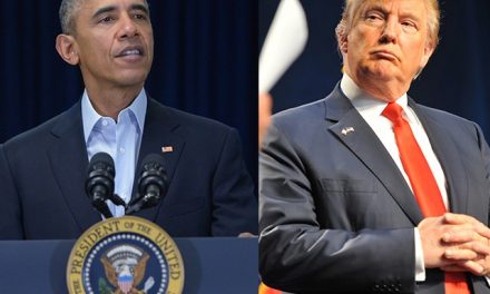 Trump accuses Obama for pulling the strings