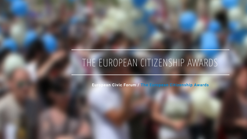 Τρεις ελληνικές υποψηφιότητες κέρδισαν το Βραβείο Ευρωπαίου Πολίτη 2016