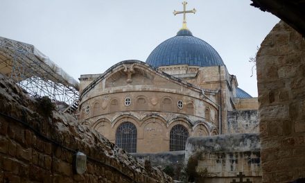 $1.3 million in support given for the conservation work on the structure that houses the tomb of Christ