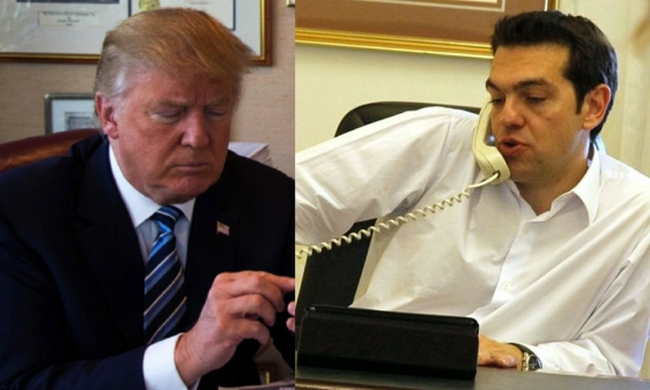 Τηλεφωνική επικοινωνία Τσίπρα-Τραμπ: Συγχαρητήρια και διατήρηση διαύλων επικοινωνίας