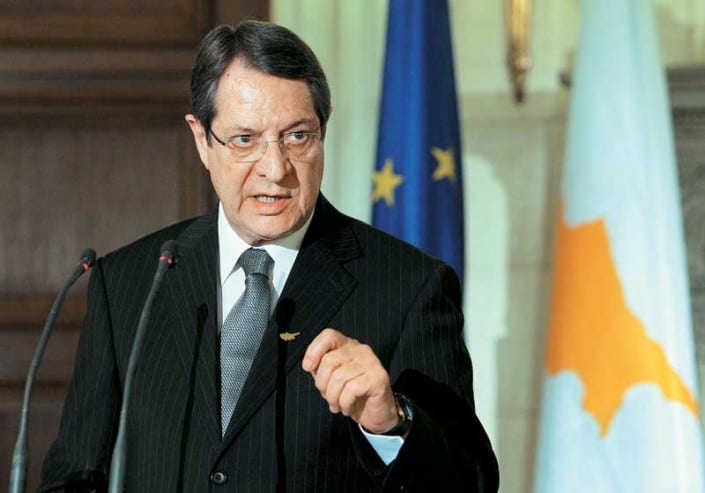 Anastasiades: Turkey looking to make Cyprus its puppet