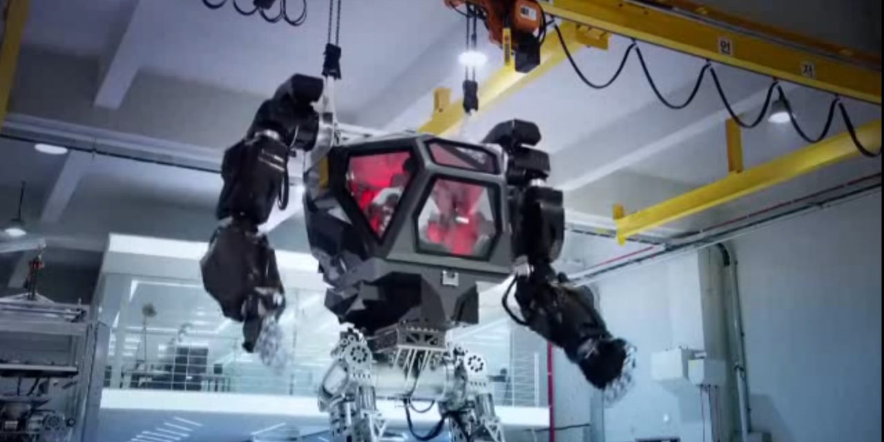 Το πρώτο επανδρωμένο ρομπότ είναι γεγονός (Βίντεο)