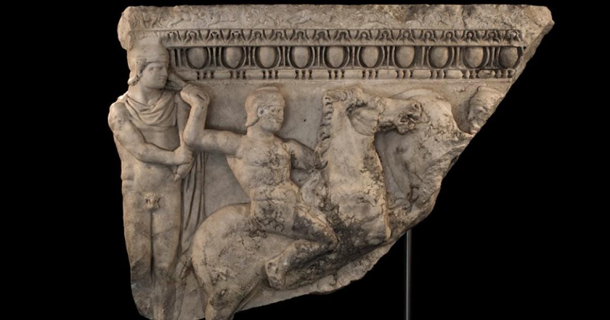Ancient marble sarcophagus to be returned to Greek Consult in New York