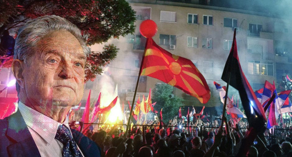Η “πορτοκαλί επανάσταση” του Σόρος στα Σκόπια