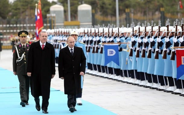 What does bring Turkey, Russia and Iran together?