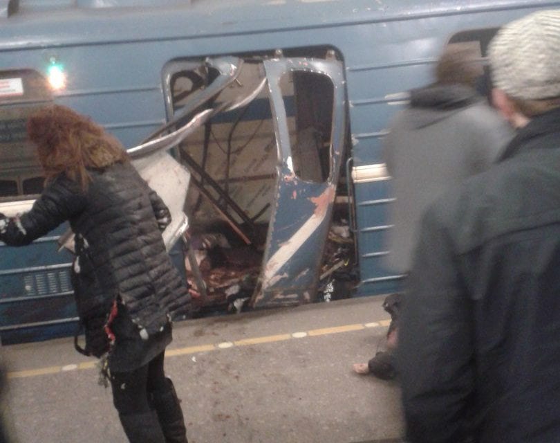 Έκρηξη στο μετρό της Αγίας Πετρούπολης