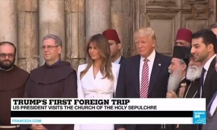 Donald Trump visits Church of Holy Sepulchre in Jerusalem