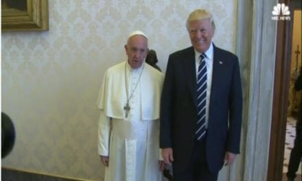 President Trump meets with Pope Francis at the Vatican