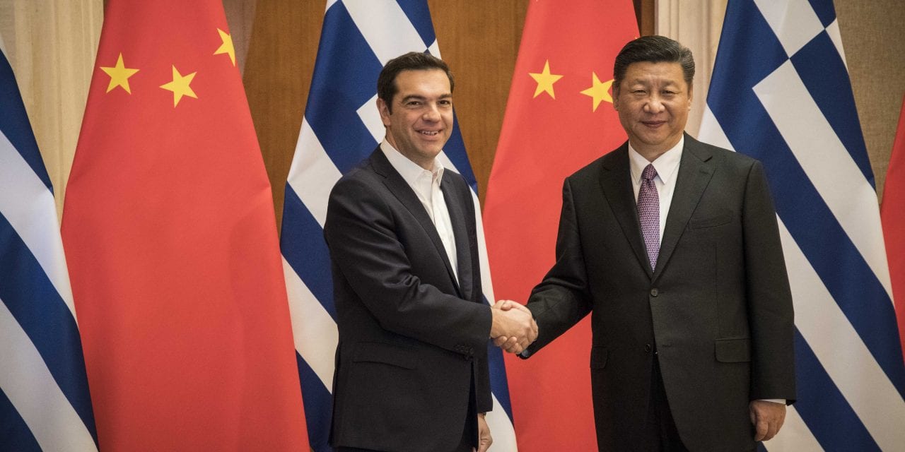 Chinese support offered to Greece