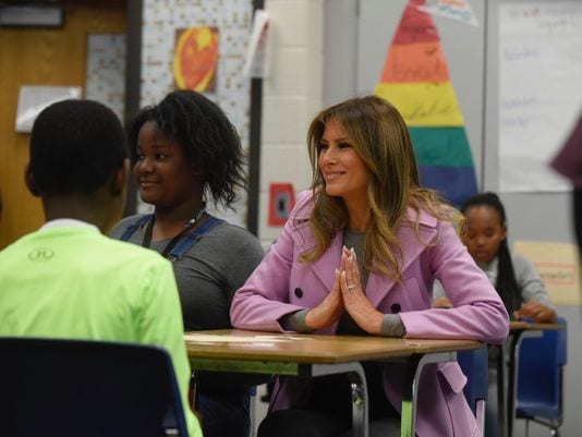 The First Lady fights cyberbullying