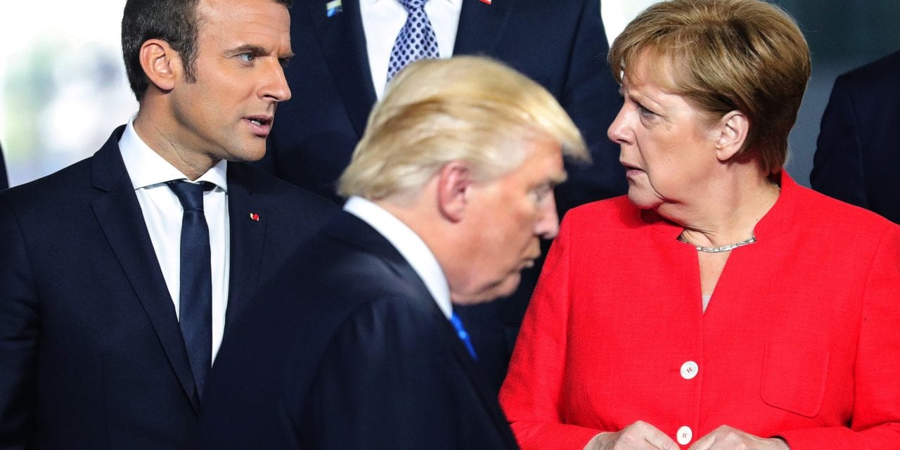 Μακρόν εναντίον ΗΠΑ και Γερμανίας από την Σύνοδο Κορυφής της Ε.Ε.