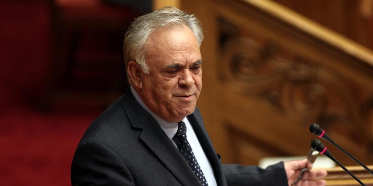 Dragasakis: Undertaxation, private sector to blame for the crisis