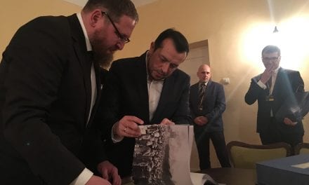 O Νίκος Παππάς στην επέτειο της απελευθέρωσης του Άουσβιτς στην Κρακοβία